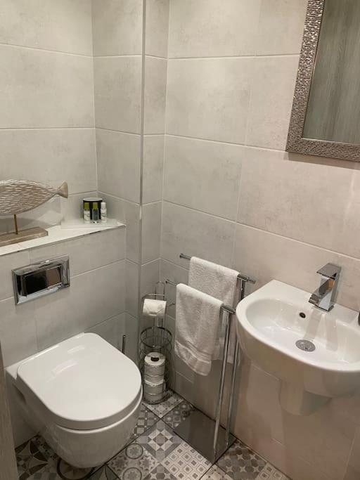 Mumbles - Modern Apartment With Panoramic Sea Views Oystermouth Exteriér fotografie